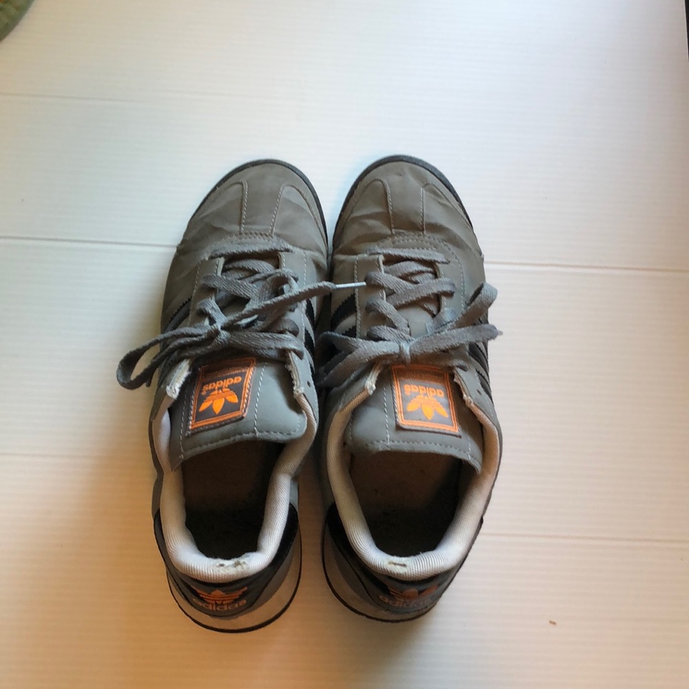 Grey boys adidas shoes